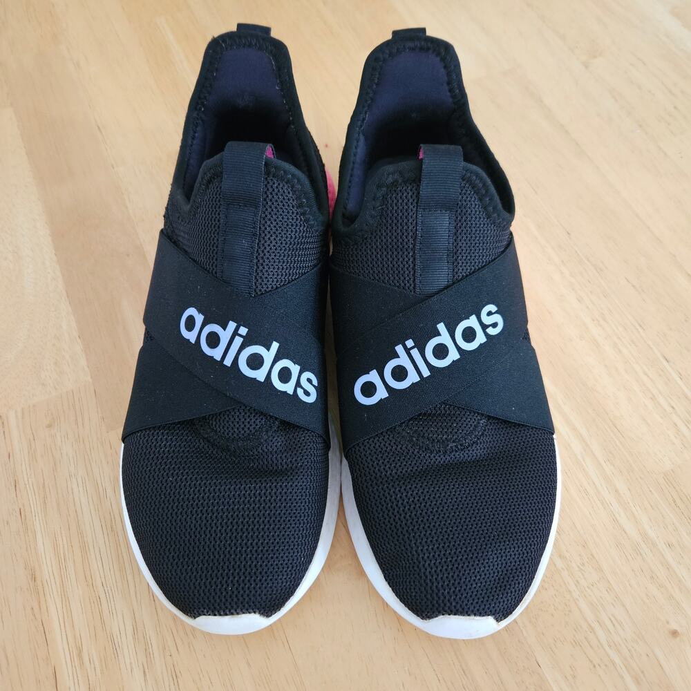 Adidas Puremotion Adapt Shoe Sneaker Women Sz 7.5 Black Pink